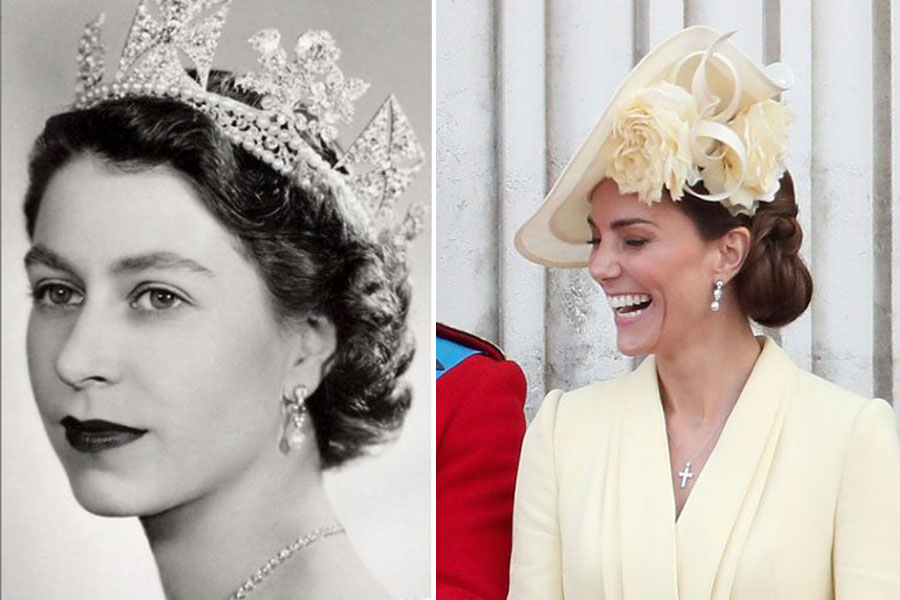joyas reina isabel y kate middleton