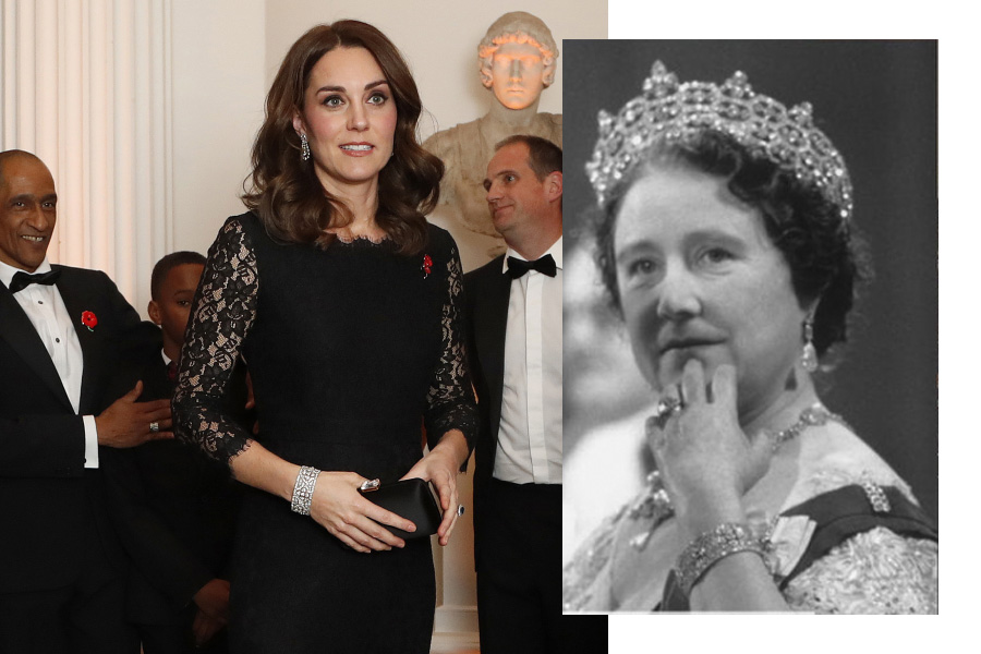joyas reina isabel y kate middleton