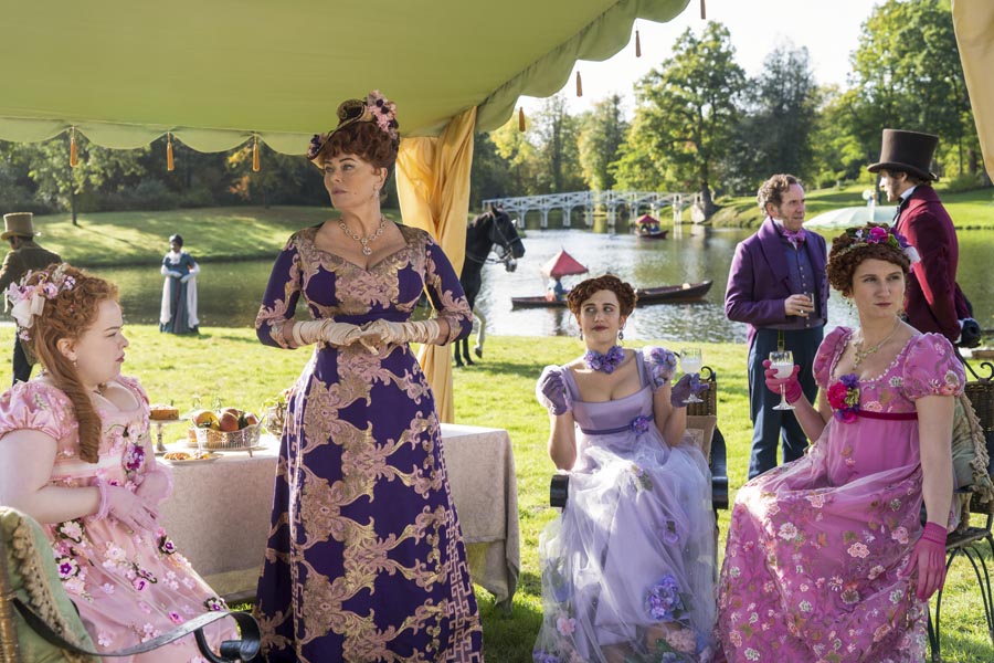 bridgerton serie netflix vestuario