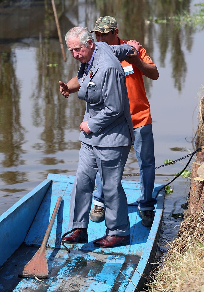 Un recuento de la jovial y divertida visita del príncipe Carlos a México en 2014