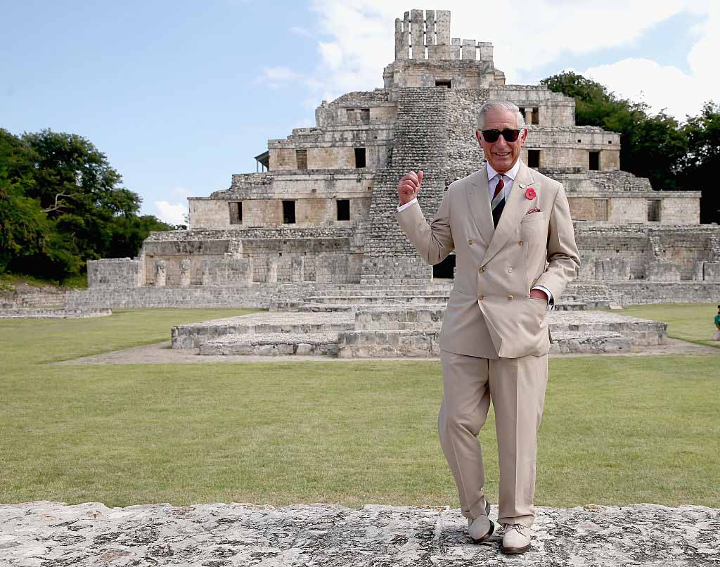 Un recuento de la jovial y divertida visita del príncipe Carlos a México en 2014