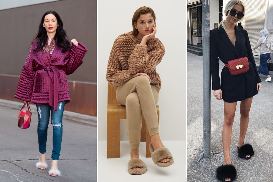 moda slippers sandalias