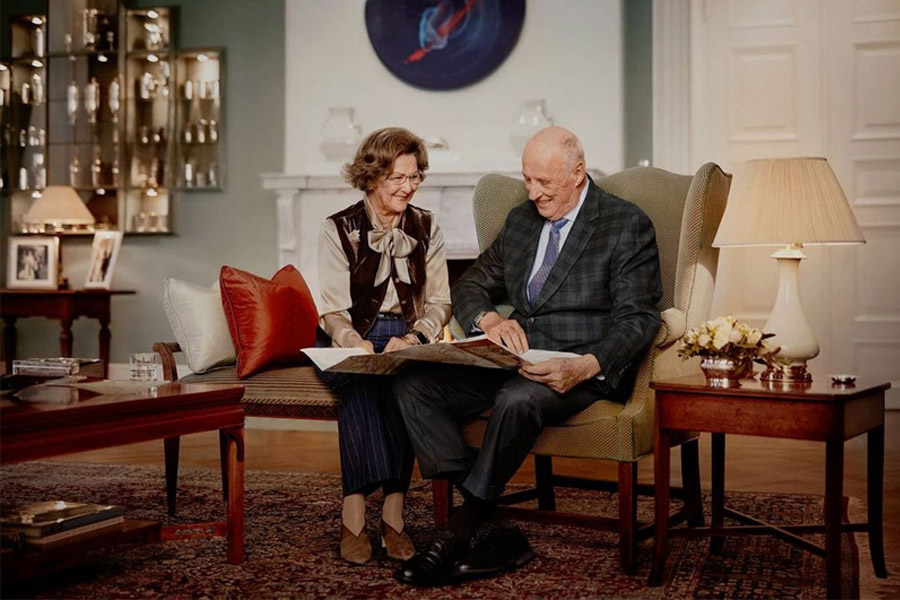 Harald V Sonia de Noruega