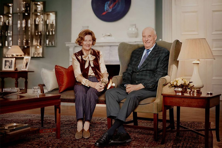 Harald V Sonia de Noruega