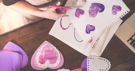 manualidades san valentín niños