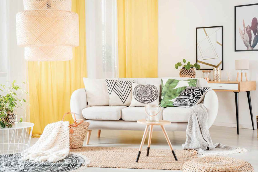pantone interiores gris amarillo 2021