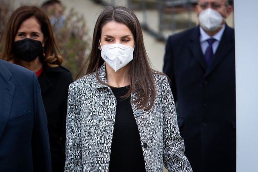 reina letizia canas