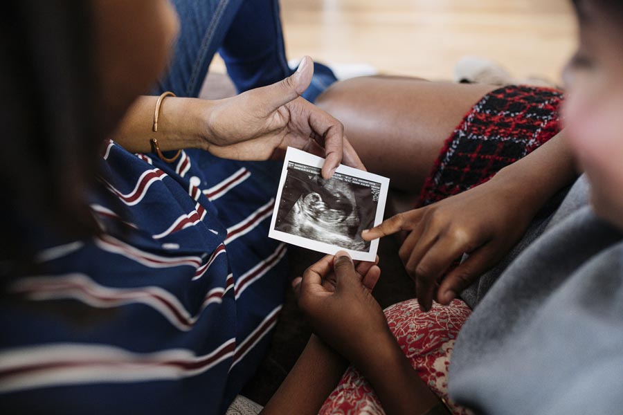 parto dolor sexo del bebé niña o niño familia