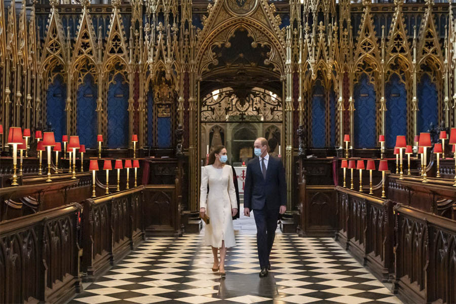 kate middleton y william westminister