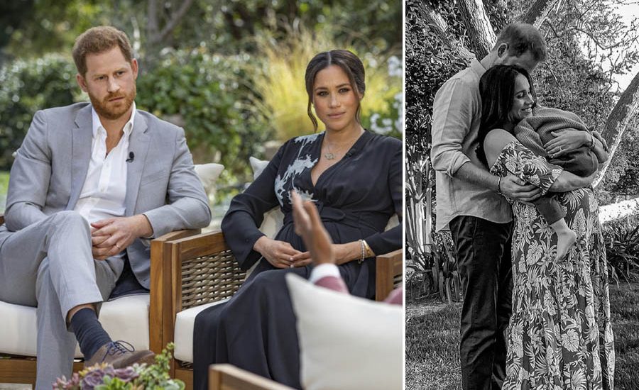 entrevista oprah winfrey con harry y meghan markle