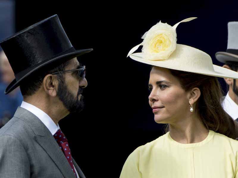 mohammed al maktoum y la princesa haya