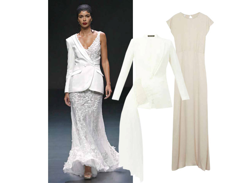 nuevos estilos del vestido de novia 2021 moda
