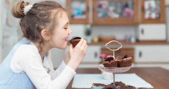 niños y azúcar alimentación sana