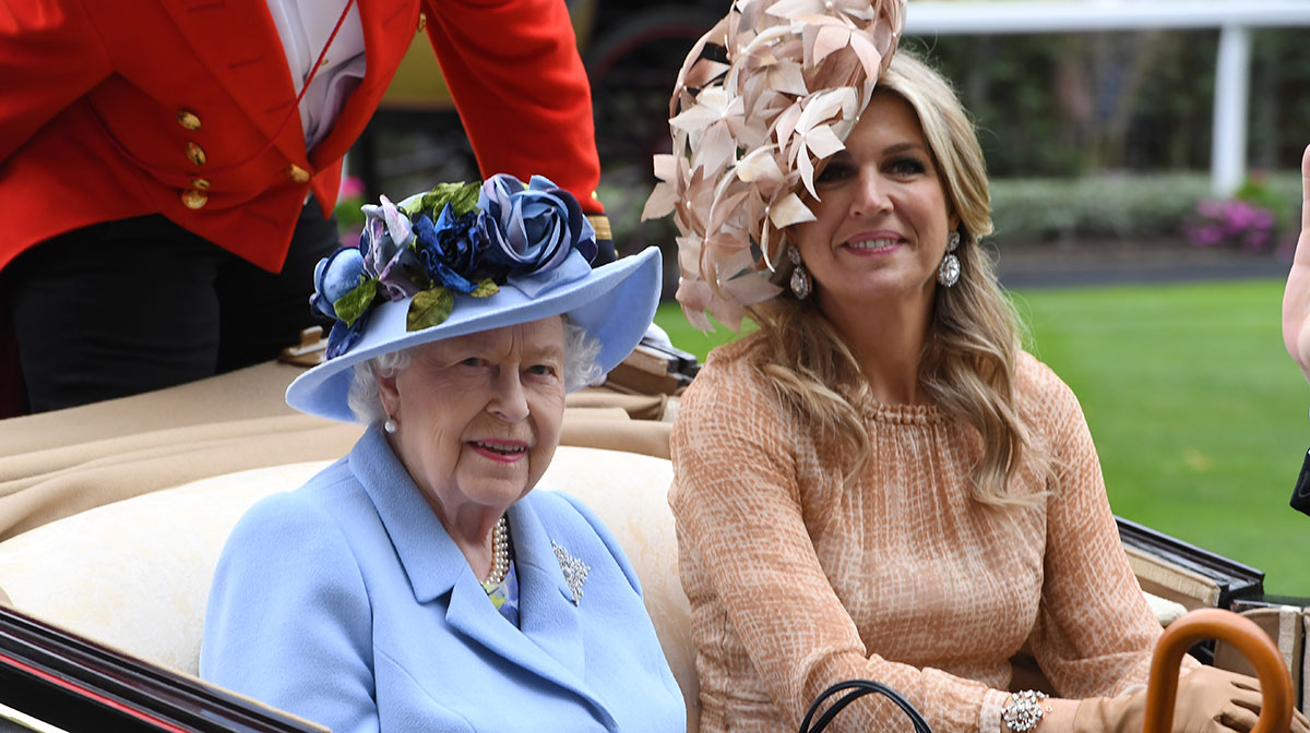 Reina Isabel y Máxima de Holanda