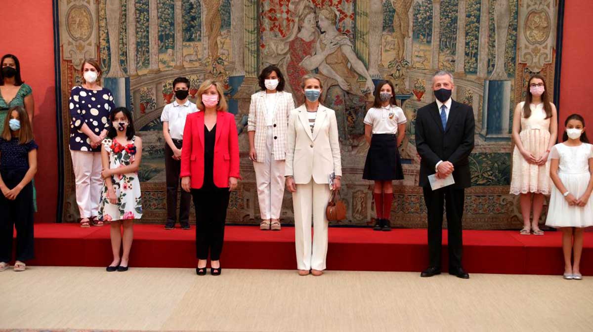 Dos años después, la infanta Elena regresa a la Casa Real Española
