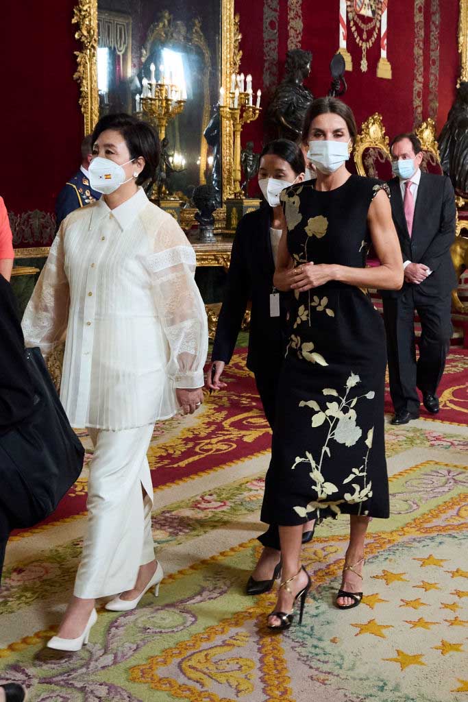 reyes de españa visita presidente de corea
