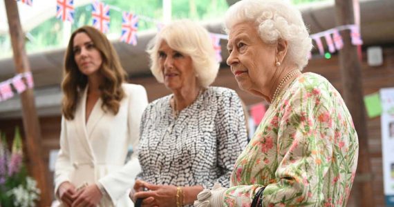 reina isabel ii camilla parker kate g7