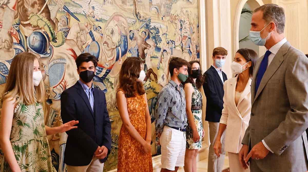 El encuentro de la princesa Leonor con sus futuros compañeros y un especial protagonismo